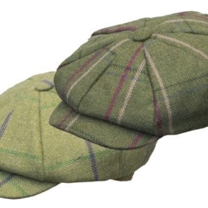 tweed baker boy cap